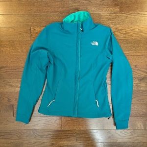 Northface teal apex bionic jacket size: S/P
